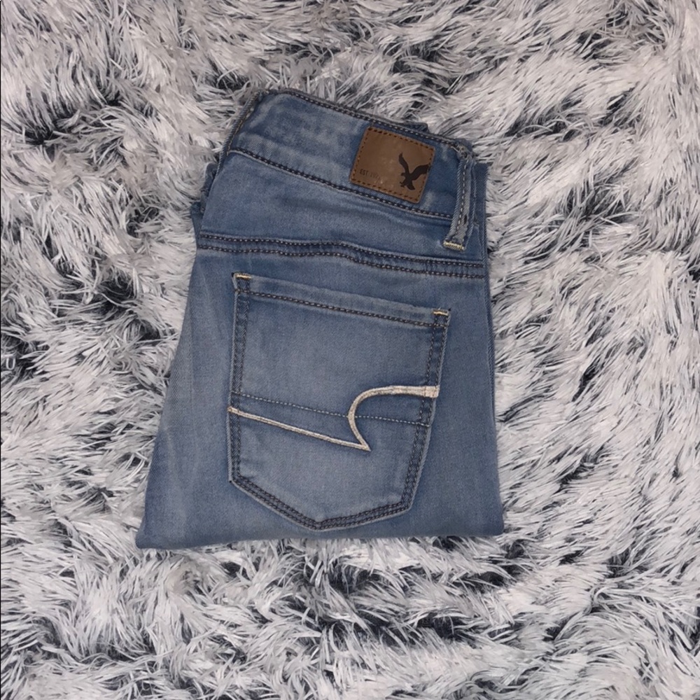 AMERICAN EAGLE skinny super super stretch jeans 👖